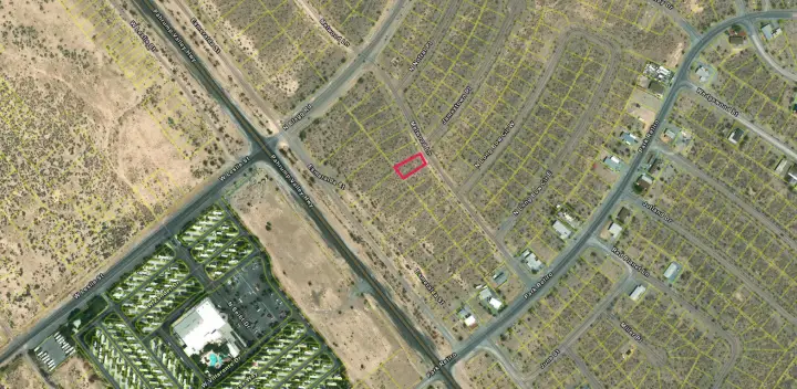 Pahrump, NV - Residential Lot, Dirt Road Access, Power Across the Road — thumbnail 2