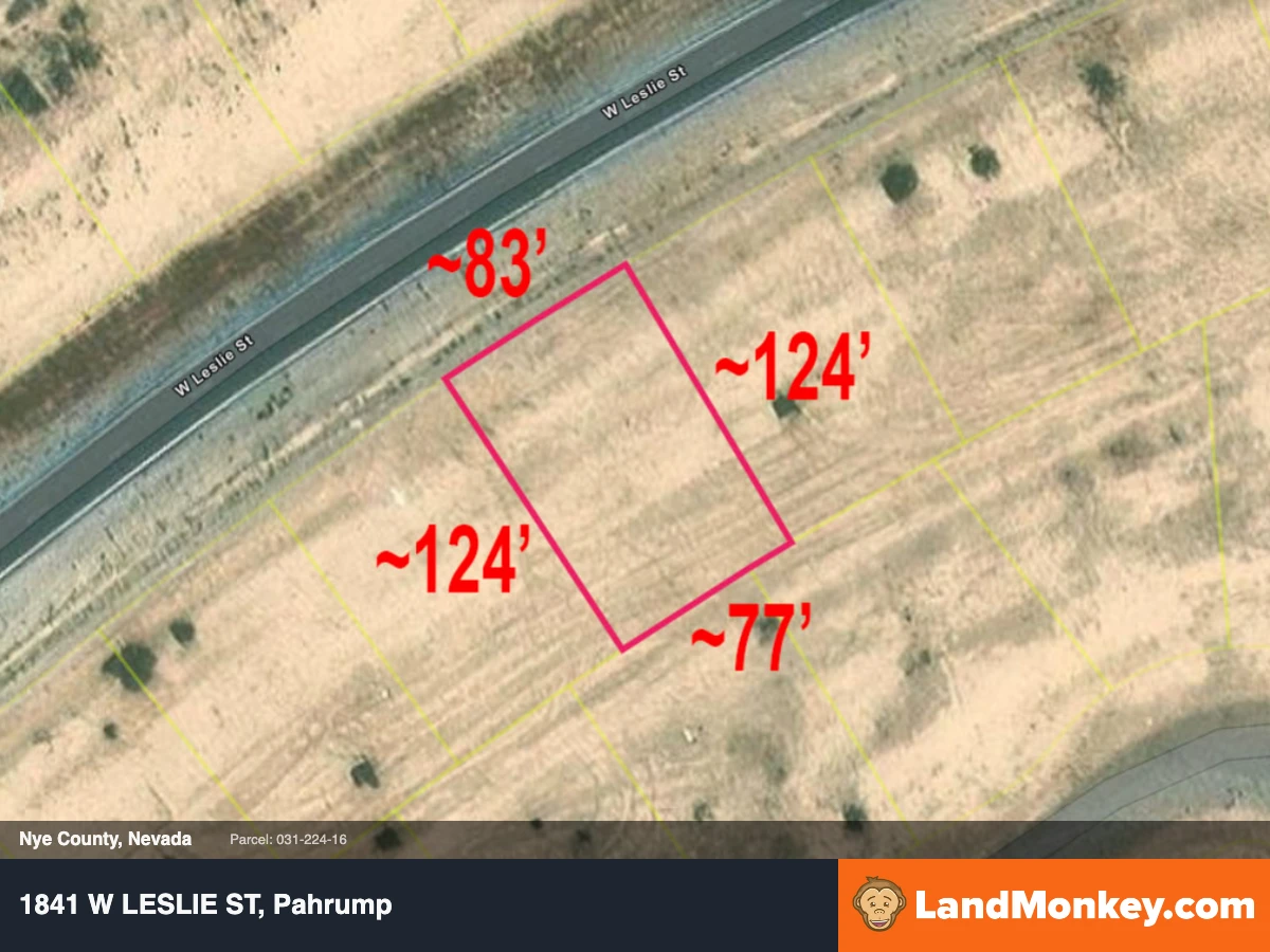 10K Square Feet in Pahrump with Easy Paved Road Access! thumbnail 2