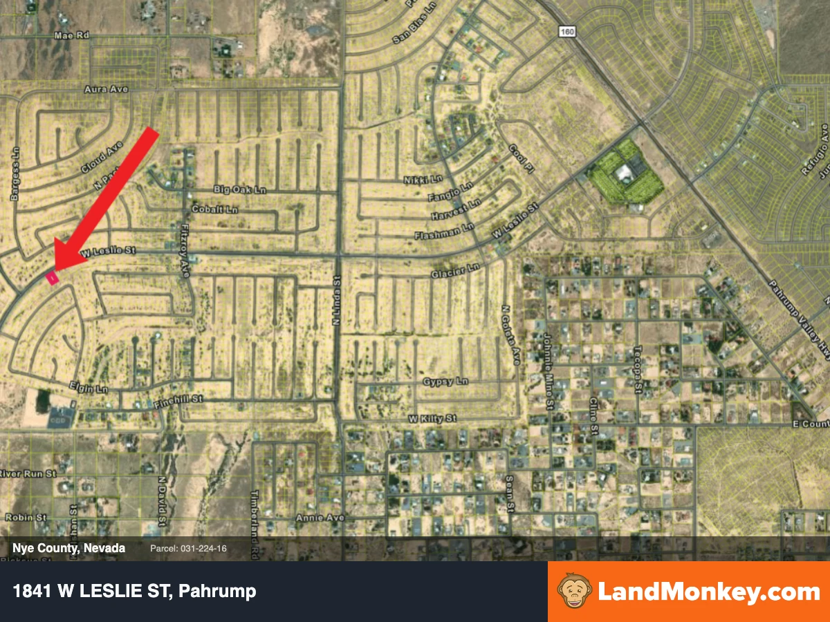 10K Square Feet in Pahrump with Easy Paved Road Access! thumbnail 3