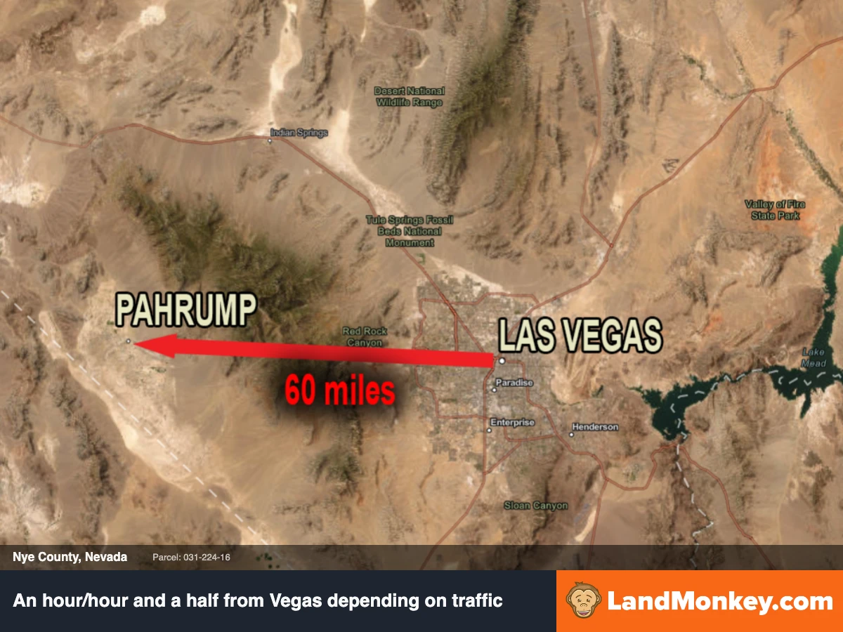 10K Square Feet in Pahrump with Easy Paved Road Access! thumbnail 4