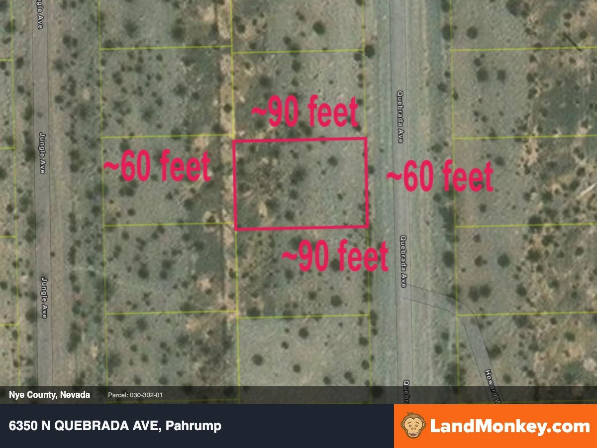 5,400 square feet in Pahrump with Power Across the Road! thumbnail 5