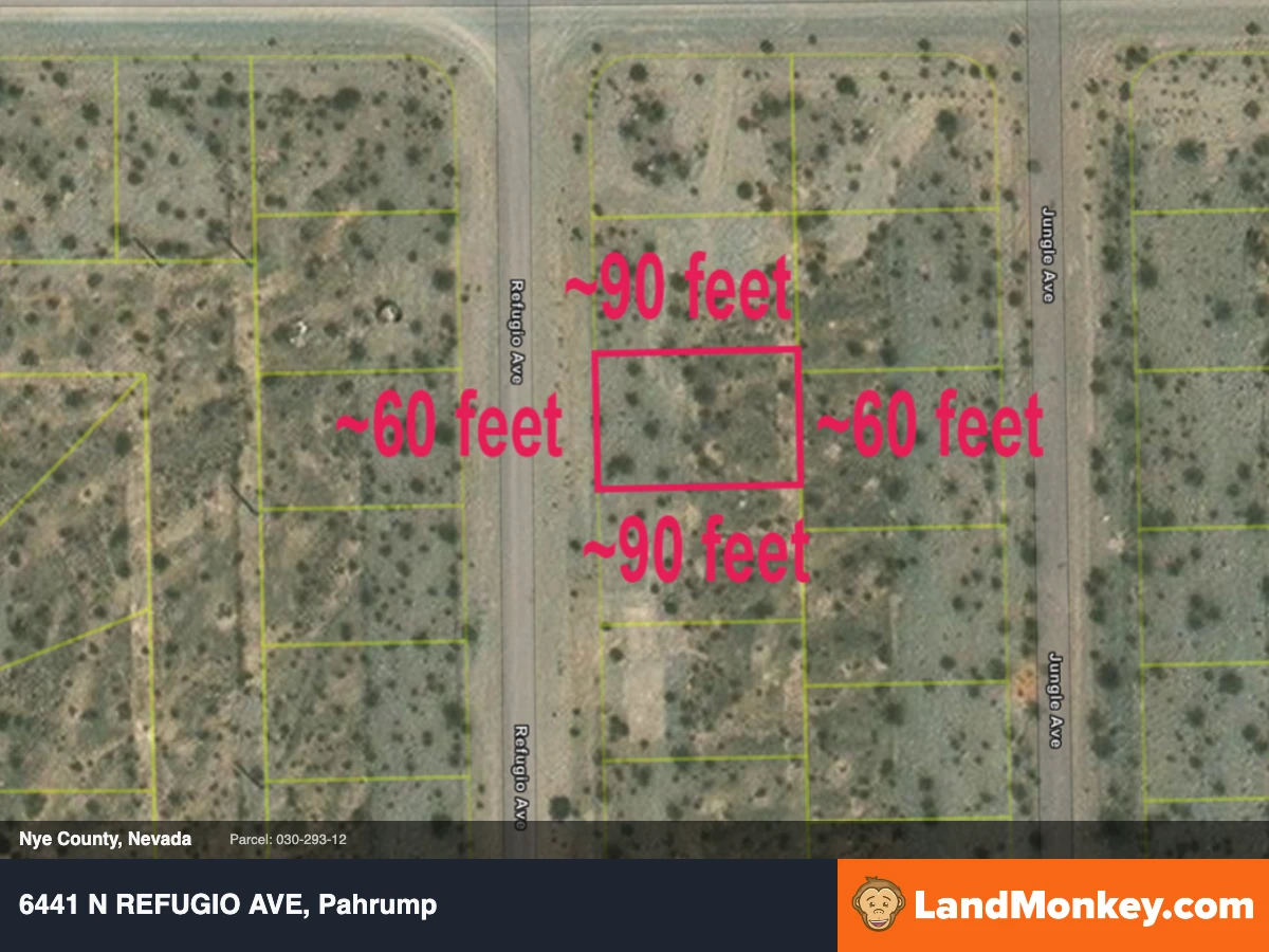 5,400 Square Foot Lot in Pahrump - Power Across the Road! thumbnail 2