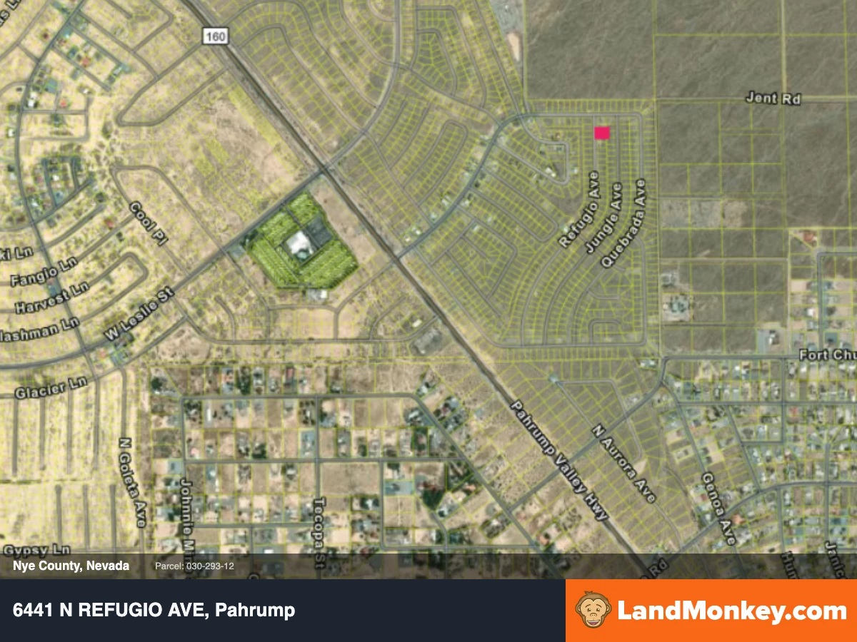 5,400 Square Foot Lot in Pahrump - Power Across the Road! thumbnail 3