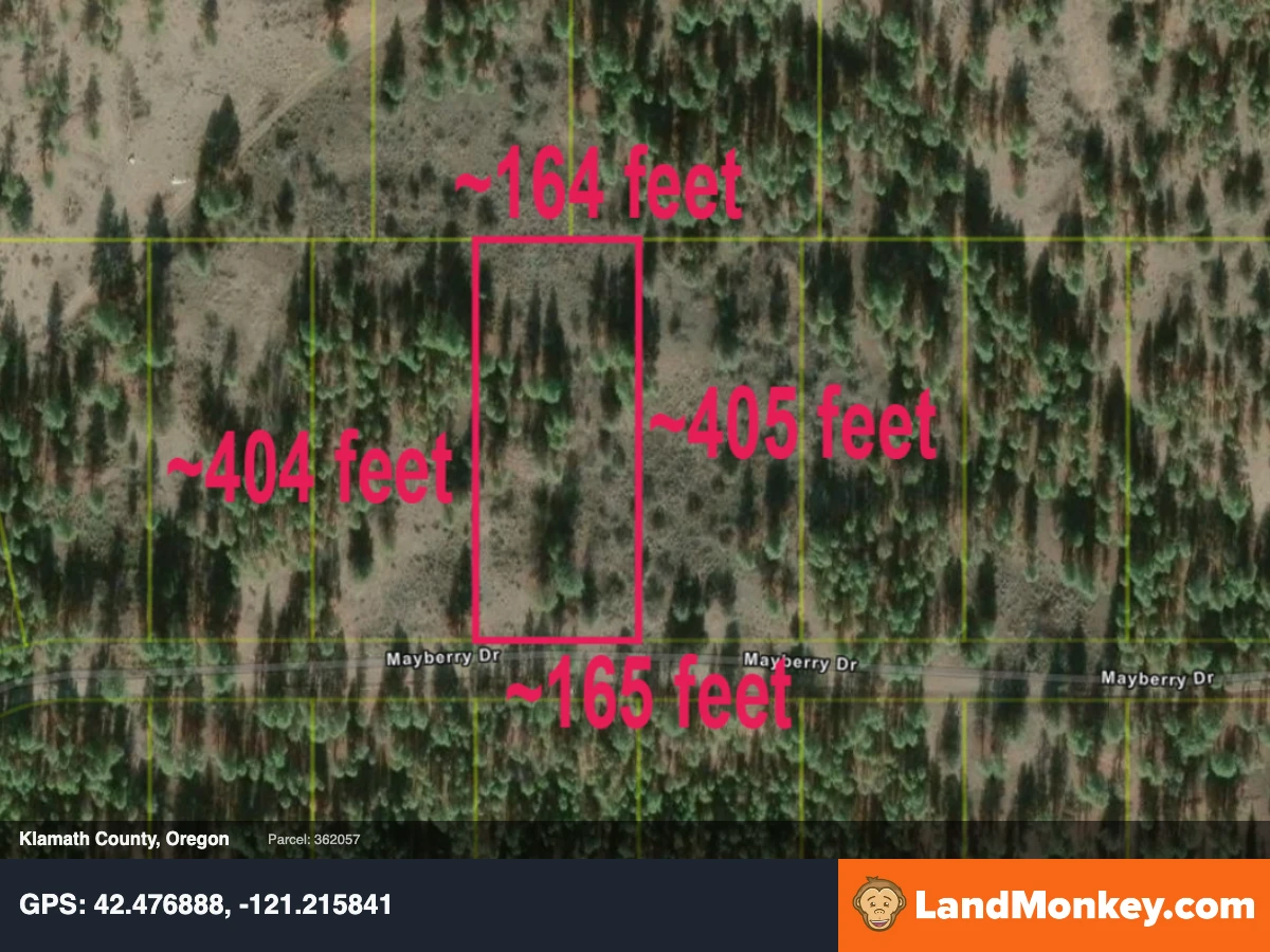 Rural Oregon Retreat: 1.47 acres in Beautiful Klamath County thumbnail 2
