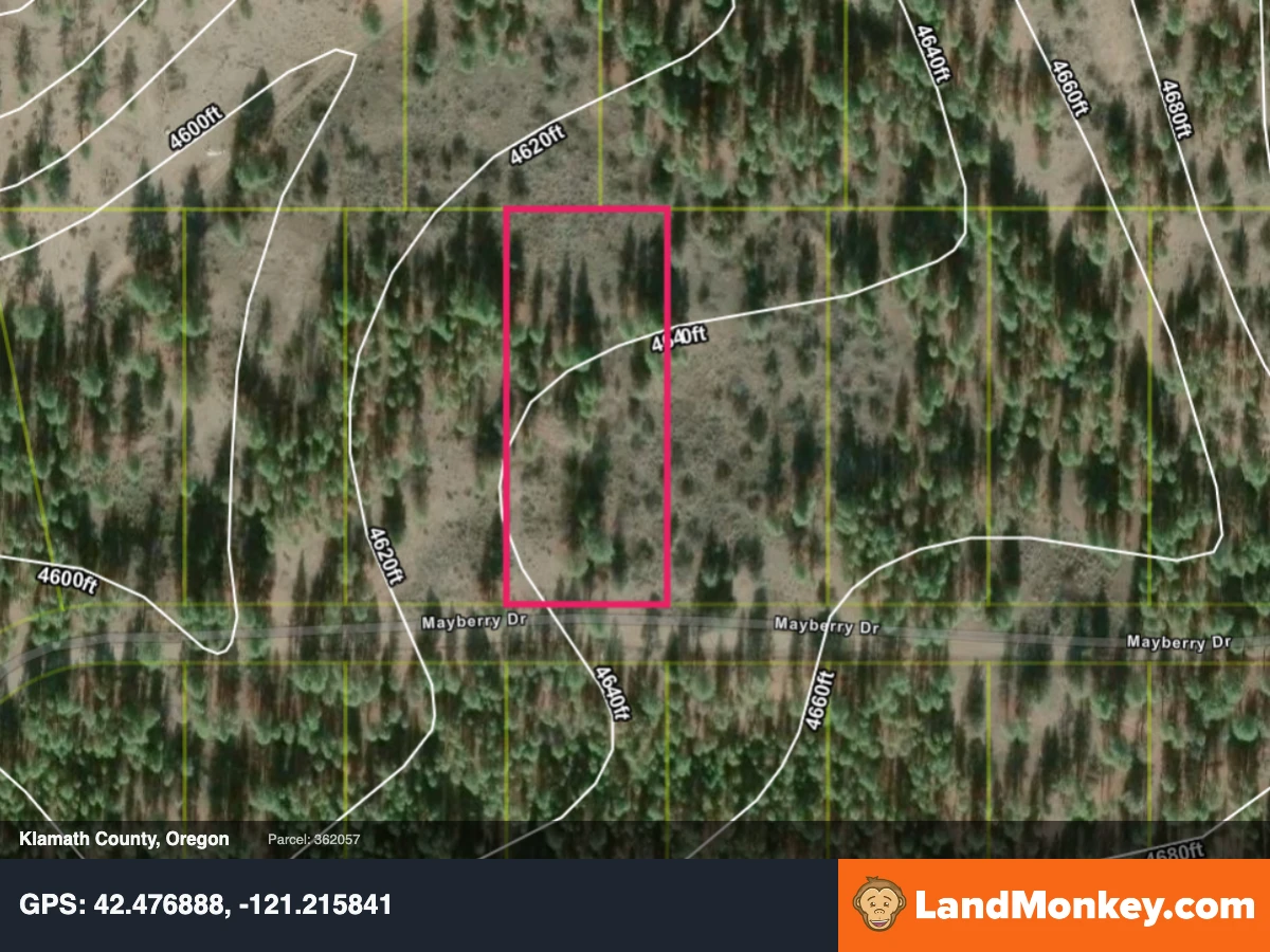 Rural Oregon Retreat: 1.47 acres in Beautiful Klamath County thumbnail 3