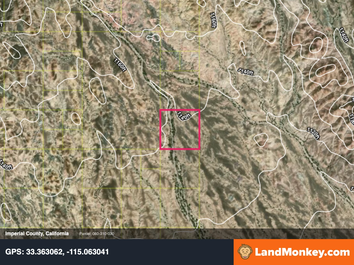 10-acre Desert Land in Imperial County CA - Offroad Access, Dirt-Cheap Taxes — thumbnail 3