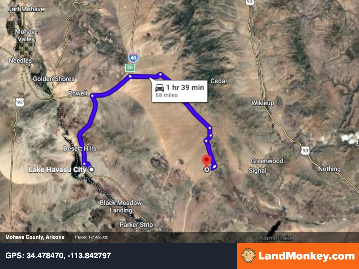 Enjoy the desert quiet - 9.39 acre off-the-grid property, Yucca Arizona thumbnail 4