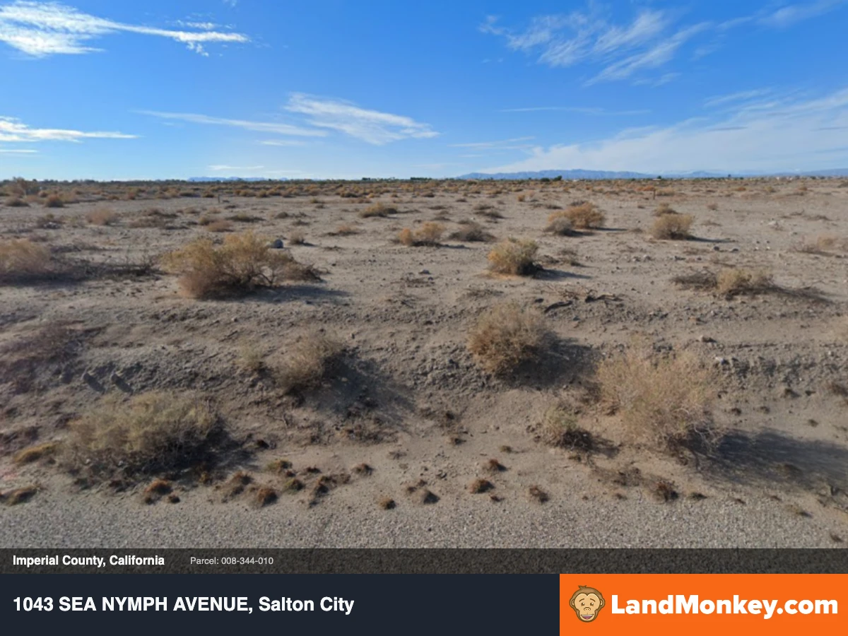 9,775 square feet Residential Lot in Salton City, CA - Paved Road, Water & Sewer — thumbnail 4
