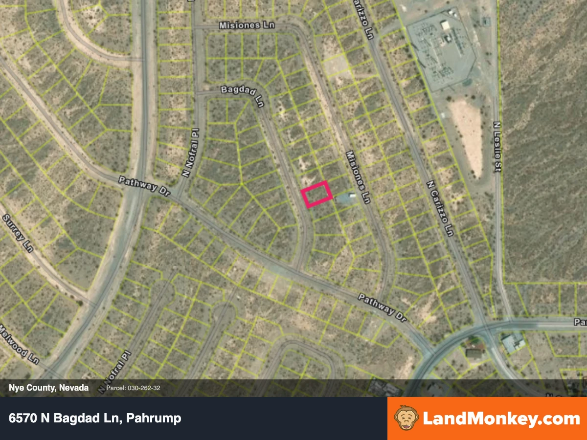 Treasure in the desert - Affordable Pahrump lot with beautiful mountain views — thumbnail 2