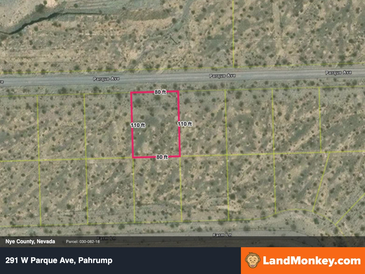Power Across The Road - 8,800 square foot Lot In Pahrump, NV — thumbnail 4