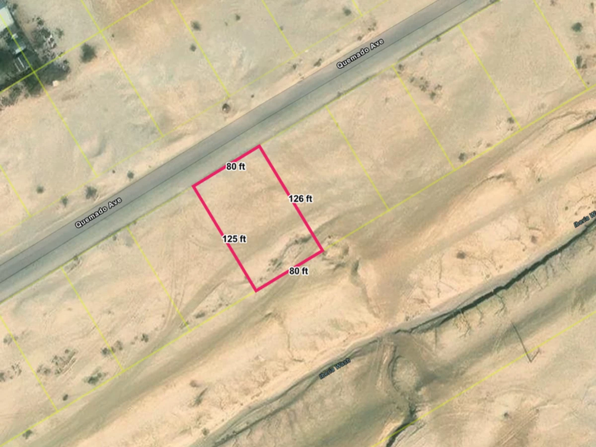 Salton City Lot, Homes Nearby, Paved Road, Water & Sewer at Street — thumbnail 2