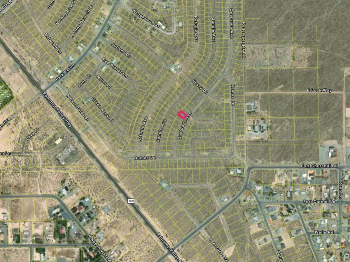 Pahrump NV Lot, Owner Financed, No Credit Check - Dirt Road Access — thumbnail 2