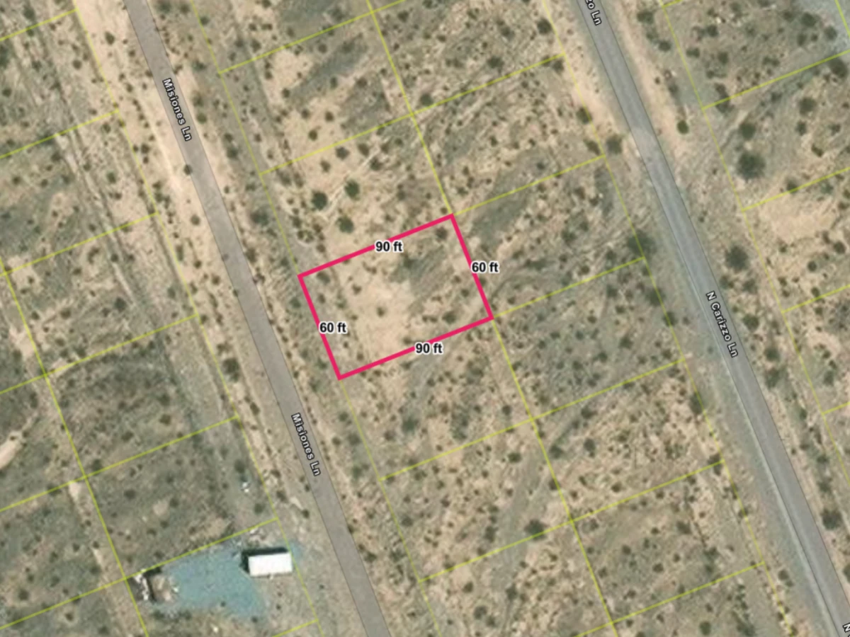 Largest CDP in the Lower 48 - Pahrump NV Lot on Dirt Road — thumbnail 2