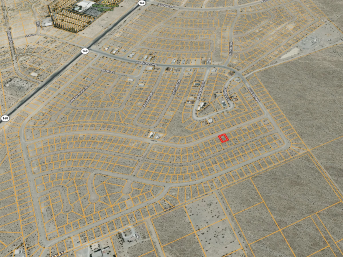 5,400 square feet in Pahrump with Nearby Power & Homes! — thumbnail 3