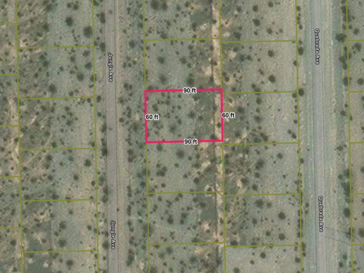 Flat, open lot in Pahrump, NV - room to settle in — thumbnail 2
