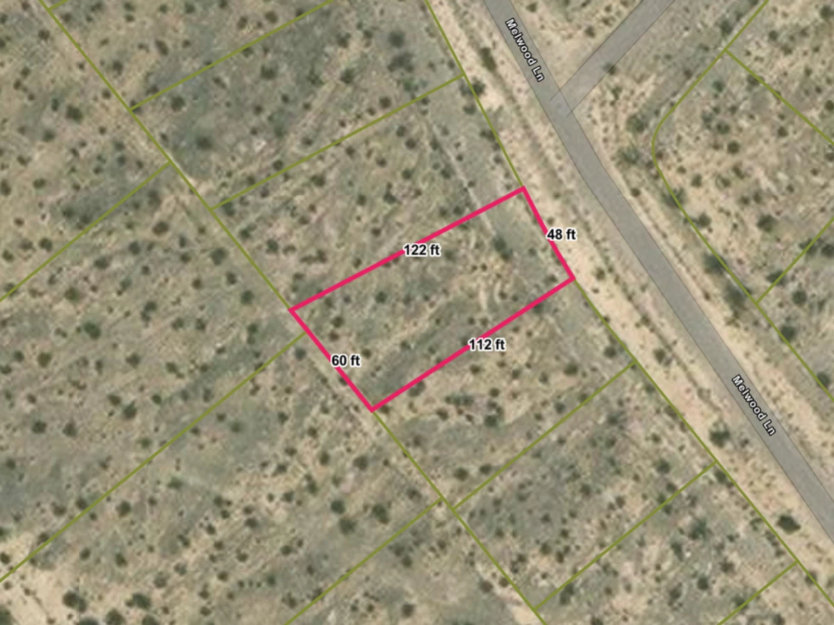 Flat lot near Pahrump Valley Highway - power across the road — thumbnail 6