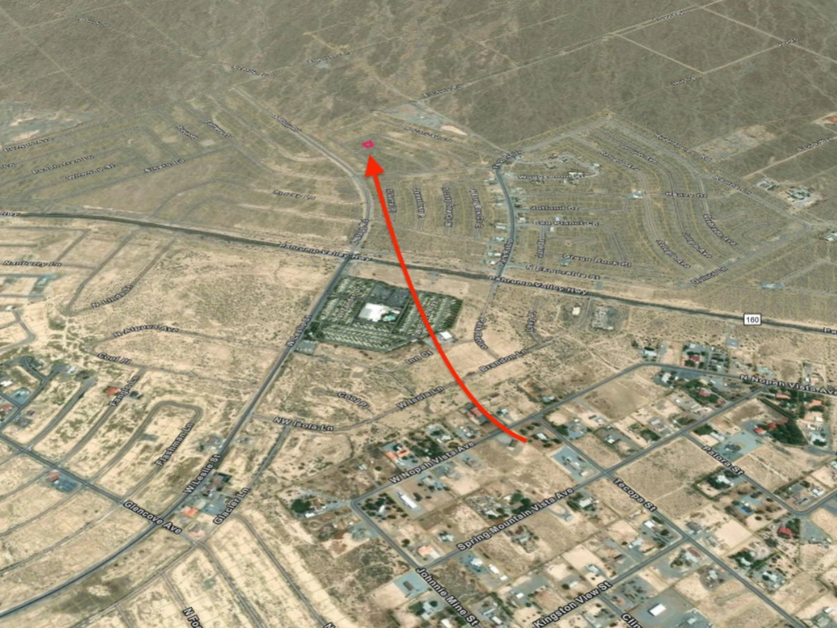 A flat lot near Pahrump's wine country - Nye County, NV — thumbnail 6