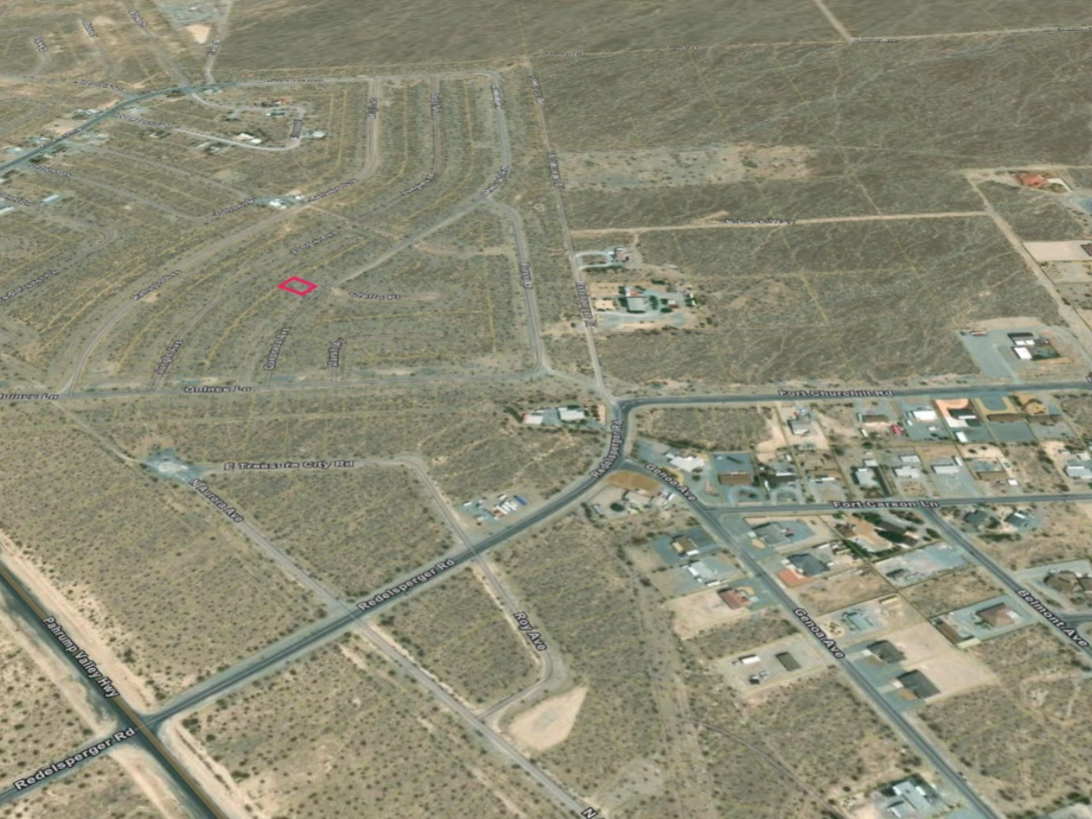 Pahrump NV Lot, Owner Financed, No Credit Check - Dirt Road Access — thumbnail 5