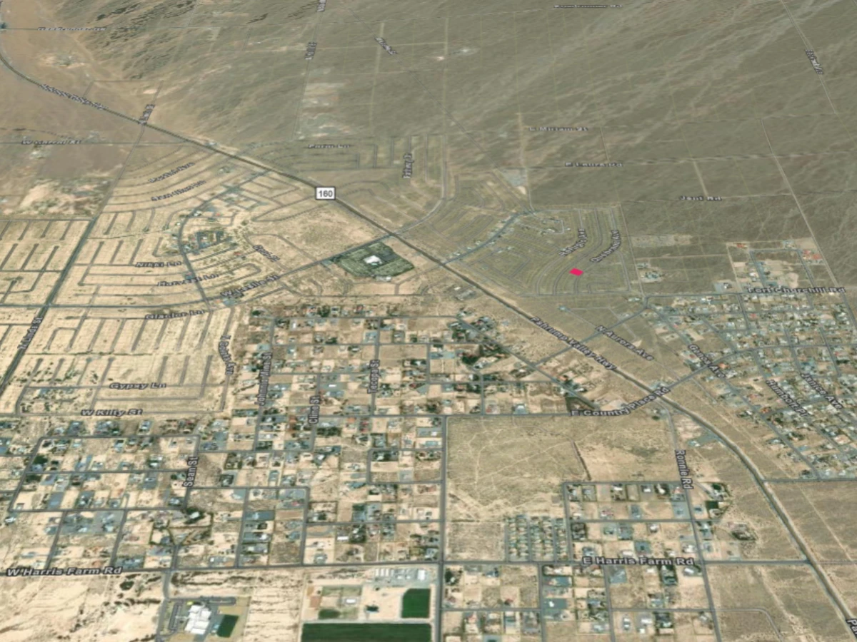Pahrump NV Lot, Owner Financed, No Credit Check - Dirt Road Access — thumbnail 6