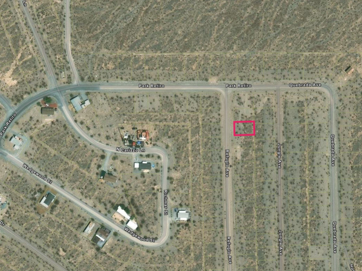 Flat lot with power across the road - in Pahrump, NV — thumbnail 4
