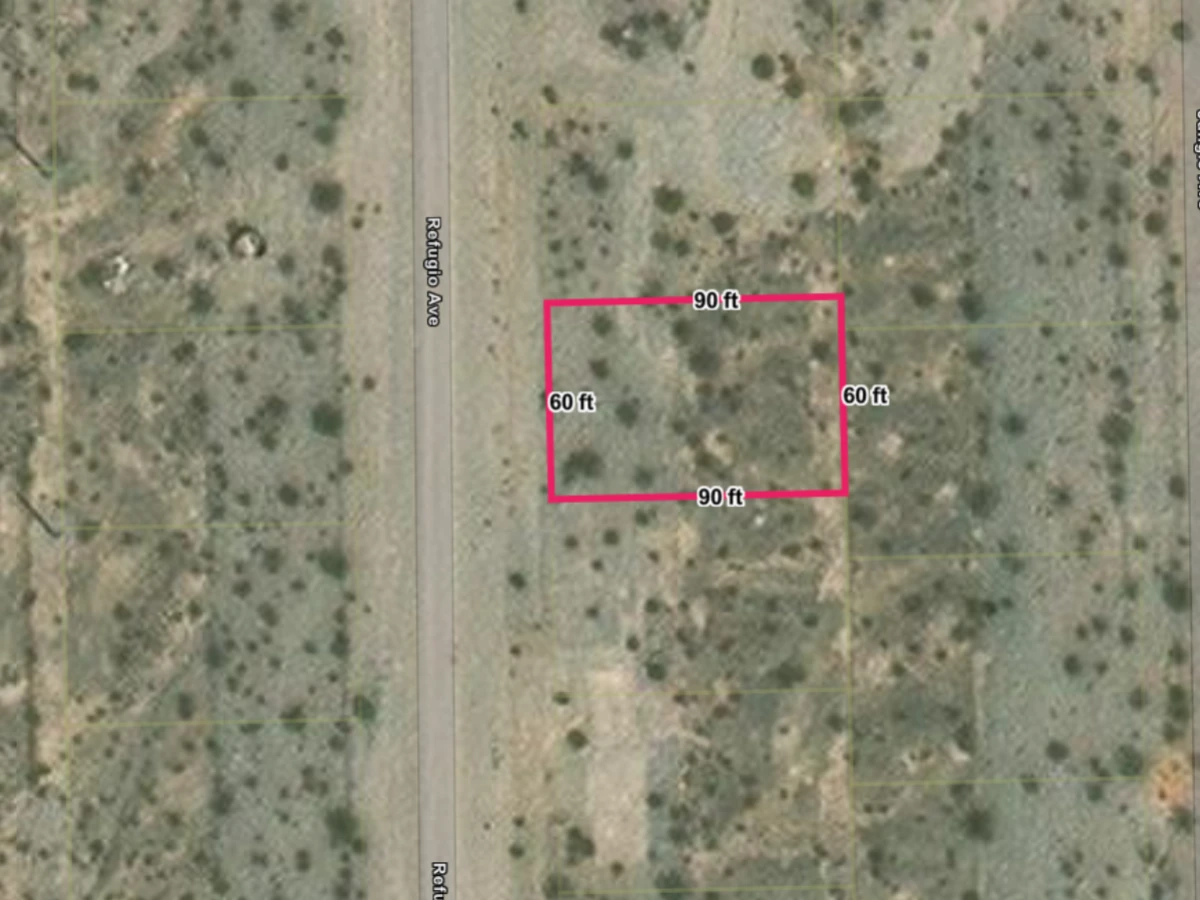 Flat lot with power across the road - in Pahrump, NV — thumbnail 5
