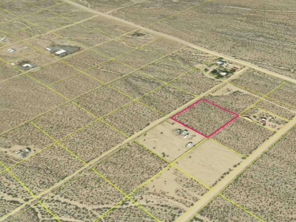 Power at the road on 2.35 acres in Yucca, AZ